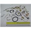 Image 1 : Misc Jewelry: Neck Chains, Pendants, Bracelets, Earrings, Rings, Pins, etc