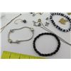Image 8 : Misc Jewelry: Neck Chains, Pendants, Bracelets, Earrings, Rings, Pins, etc