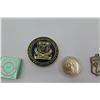 Image 2 : Qty 2 Apple iPods, Hawaii Law Enforcement & Airborne Medal, G. Washington Coin