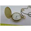 Image 2 : Caravelle Ancre de Precision Pocket Watch & Elgin Silver Ladies Watch