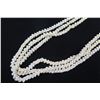 Image 2 : Three-Strand White Shell Lei Necklace w/ Shell Clasp (see video - left thumbnail)