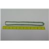 Image 2 : Jade or Jade-Like Beaded Necklace w/ Gold-Tone Thai Clasp, 11"