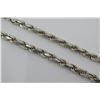 Image 8 : Sterling Silver 925 Double Rope Neck Chain, Approx 28" L, 113.82 Grams