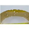 Image 8 : Etched 14K Gold Hawaiian Bracelet w/ Scroll & Floral Design, 62.41 Grams