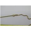 Image 8 : Balestra 750 18K Gold Chain Necklace w/ Black Pearl, 7.31 Grams