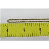 Image 3 : Gold Rope Neck Chain 11.5" 3.01 Grams
