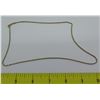 Image 1 : 14K Gold 18" BBB Rope Neck Chain 4.13 Grams