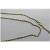 Image 2 : 14K Gold Neck Chain Approx 28" L, 11.47 Grams (clasp broken)