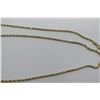 Image 3 : 14K Gold Neck Chain Approx 28" L, 11.47 Grams (clasp broken)