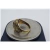 Image 8 : Men's 10K Gold University of Hawaii Ring w/ Red Stone Size 11.5, 10.70 Grams