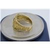 Image 3 : Men's 14K Gold Ring w/ Ancient Warrior Coin Design Size 11, 7.78 Grams