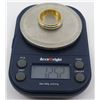 Image 1 : 14K Gold & Platinum Wedding Band Ring Size 9, 12.52 Grams