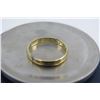 Image 2 : 14K Gold Wedding Band Ring Size 9, 2.48 Grams