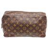 Image 1 : Louis Vuitton Monogram Canvas Leather Toilette Trousse 28 Bag