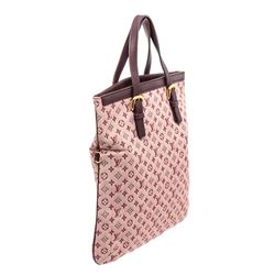 Louis Vuitton Raspberry Monogram Mini Lin Francoise Tote Bag