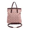 Image 2 : Louis Vuitton Raspberry Monogram Mini Lin Francoise Tote Bag