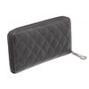 Image 2 : Chanel Black Lambskin Cambon Zippy Wallet