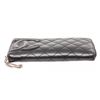 Image 4 : Chanel Black Lambskin Cambon Zippy Wallet