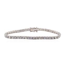 8.99 ctw Diamond Bracelet - 14KT White Gold