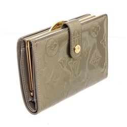 Louis Vuitton Green Monogram Vernis Leather French Purse Wallet
