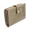 Image 1 : Louis Vuitton Green Monogram Vernis Leather French Purse Wallet