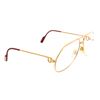 Image 2 : Cartier Vintage Two Tone Gold Silver Trinity Eyeglass Frames