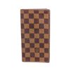 Image 1 : Louis Vuitton Damier Ebene Canvas & Leather Long Card Wallet