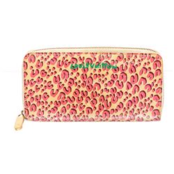 Louis Vuitton Monogram Vernis Leopard Zippy Wallet
