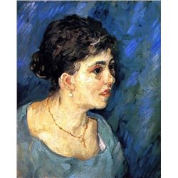 Van Gogh - Portrait Of Woman In Blue