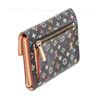 Image 1 : Louis Vuitton Black Multicolore Canvas Leather Koala Wallet