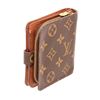 Image 2 : Louis Vuitton Monogram Canvas Leather Compact Zippy Wallet