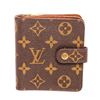 Image 3 : Louis Vuitton Monogram Canvas Leather Compact Zippy Wallet