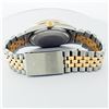 Image 7 : Rolex Mens 2 Tone 14K Black String VS Diamond Datejust Wristwatch