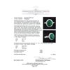 Image 5 : 4.76 ctw Emerald and Diamond Ring - 14KT White Gold