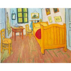 Van Gogh - The Bedroom In Arles. Saint-Remy