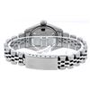 Image 7 : Rolex Ladies Stainless Steel Slate Grey Diamond 26MM Datejust Wristwatch