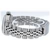 Image 8 : Rolex Ladies Stainless Steel Slate Grey Diamond 26MM Datejust Wristwatch