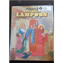 The Humor Magazine The Joy of Sects National Lampoon