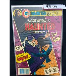 Charlton Comics Baron Weirwolf's Haunted Library #58