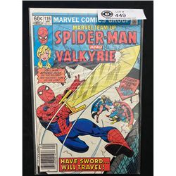 Marvel Comics Spiderman And Valkyrie #116