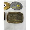 Image 2 : Lot of 4  Vintage  Belt Buckles Car and Equipment Related