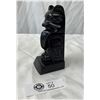 Image 2 : Beautiful Eagle Native Totem Pole Good Condition Pearlite Approx 5.75"
