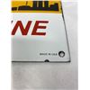 Image 2 : Golden Tip Gasoline Porcelain Sign 9" L x 7" W Bright Colours!