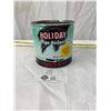 Image 1 : 1950's Holiday Pipe Mixtrure Tobacco Can. Good Colours Good Gloss No lid