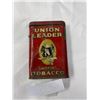 Image 2 : 1940's Union Leader Pocket Tobacco Tin Hinged Lid