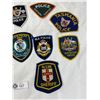Image 2 : 9 Authentic Obsolete Police Shoulder Patches