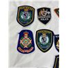 Image 3 : 9 Authentic Obsolete Police Shoulder Patches