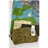 Image 2 : Vintage Military Belt Plus 1941 Westinghouse Stratigic War Map