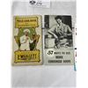 Image 2 : 4 Paper Recipe Booklets 1920's,30's and 40's