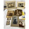 Image 2 : Nice Lot of Antique Cabinet Cards and Photos